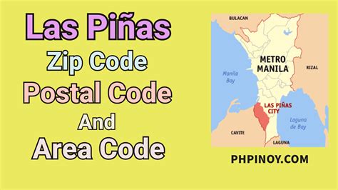 las piñas postal code